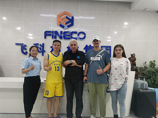 美國客戶購買代餐粉多列包裝機